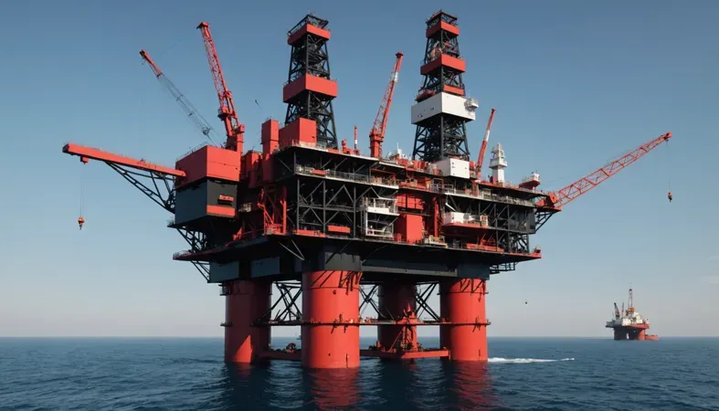 3G Welding Platform Offshore oil drilling rig illustrating the application of 3G welding techniques in marine environments.