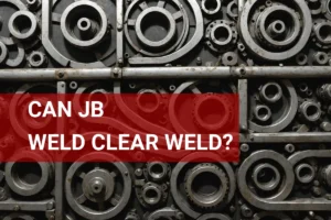 Can JB Weld be used as a clear weld for transparent bonding?