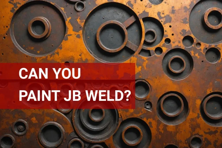 Step-by-step guide on how to paint J-B Weld for a seamless finish on metal surfaces.