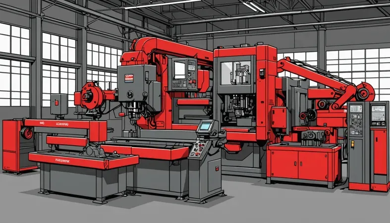 FCAW Welding Equipment A modern FCAW welding machine showcasing advanced technology for efficient welding processes.
