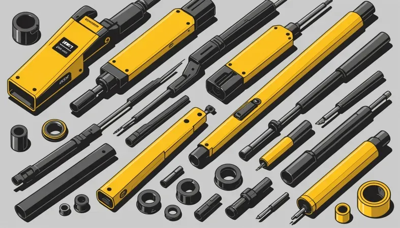 Fusion Welding Tools A collection of tools and equipment used in fusion welding processes for joining materials.