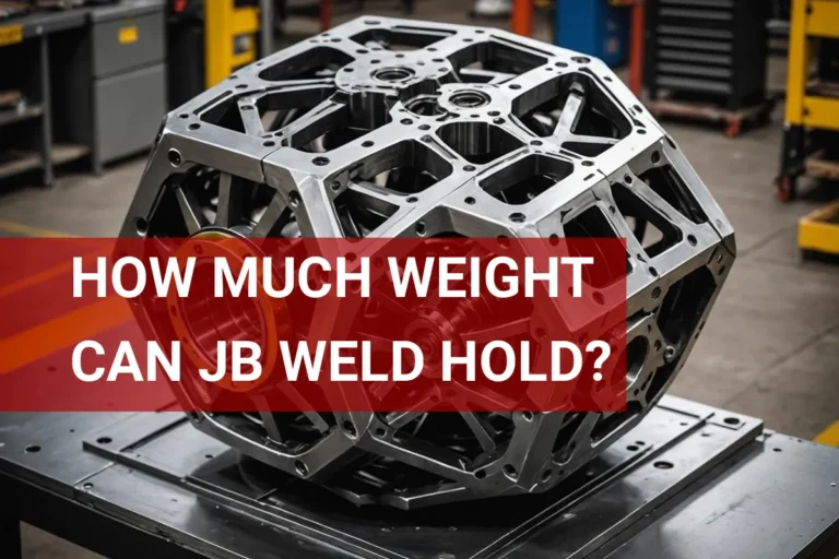 Understanding the weight capacity of JB Weld for various applications