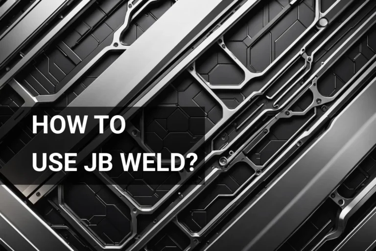 Step-by-step guide on applying JB Weld for strong bonding and repairs.