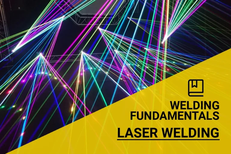 Laser welding process showcasing precision and efficiency with vibrant laser beams in action.