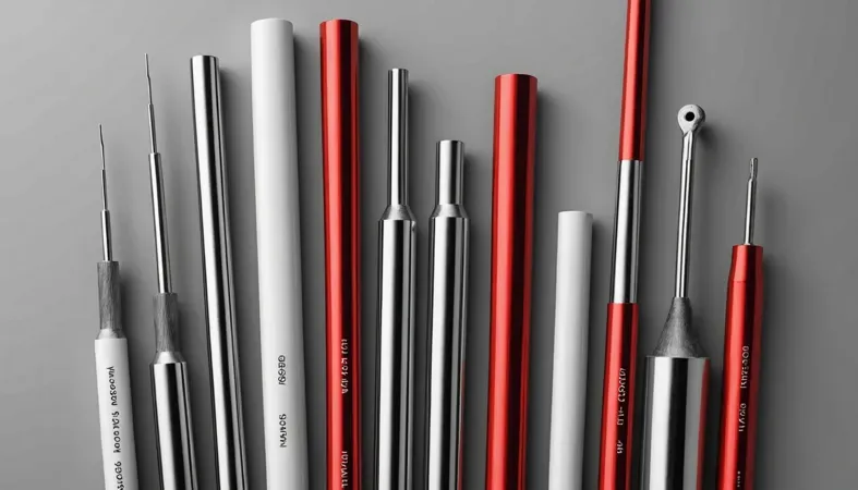 Welding Rods for Stainless Steel A variety of welding rods suitable for joining stainless steel to metal, showcasing different sizes and types.