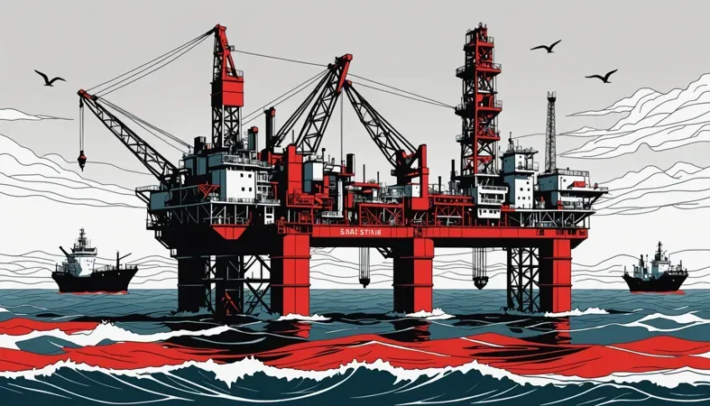 Texas Offshore Rig Offshore oil rig in Texas, representing the industrial opportunities for welders in the region.