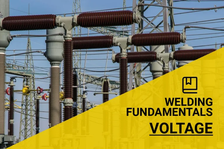 Close-up of welding equipment showcasing voltage in welding processes, highlighting the importance of electrical components.