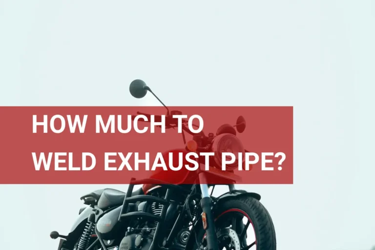 Close-up of a Royal Enfield Meteor motorcycle in an outdoor setting, highlighting its exhaust pipe, crucial for understanding how much to weld exhaust pipe for maintenance and upgrades.