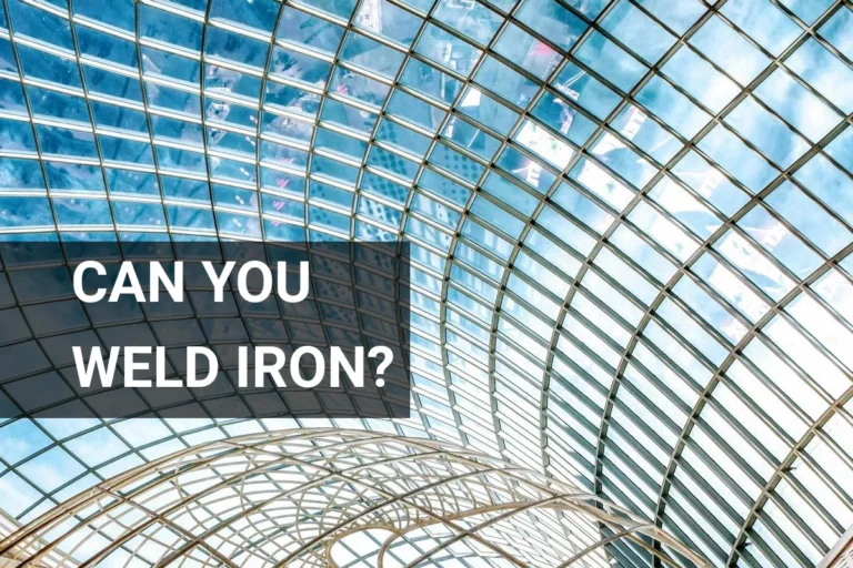 Learn how to weld iron effectively while admiring the captivating geometric patterns of a futuristic glass roof reflecting the sky.