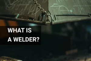 Detail of a skilled welder working on intricate metal designs, showcasing the artistry and precision behind welding techniques.