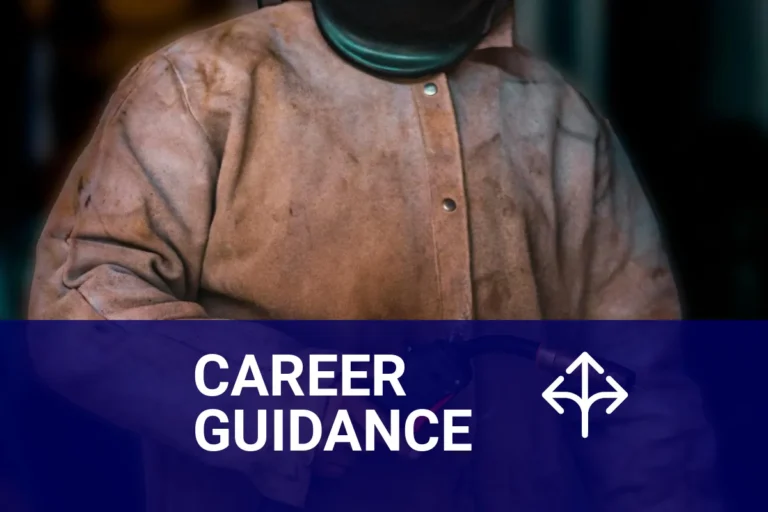 Welder in safety gear working with welding equipment, exploring how long it takes to become a skilled welder.