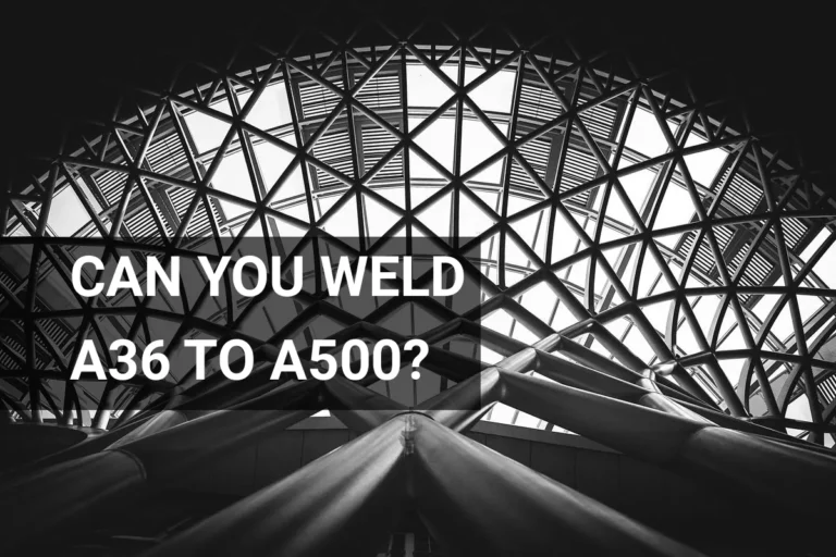 An artistic black and white image showcasing a modern steel dome, highlighting the welding capabilities of A36 to A500 structural steel with intricate geometric patterns.