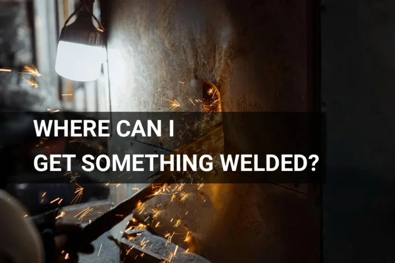 Image of a welding workshop with sparks flying, showcasing metal grinding and expert welding services.