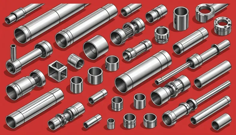 Basic Types Of Welding Joints A variety of metal pipe joints and fittings illustrating the different types of welding joints used in construction and manufacturing.