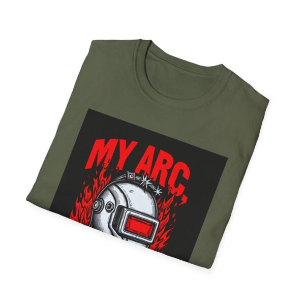 MY ARC, MY RIGHTS Welding T-Shirt, Funny Welding T-shirt, Welding Graphic Tee, Welders Gift Shirt, Cool Welding Shirt, Welding Humor T-shirt, Unique Welder Tee, Men's Welding Apparel - Image 8