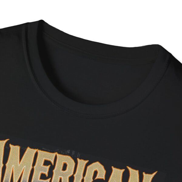 AMERICAN STEEL. AMERICAN SPARKS. PERIOD. Welding T-Shirt, Funny Welding T-shirt, Cool Welder Shirt, Welder Graphic Tee, Welding Gift Shirt, Mechanic T-shirt, Welding Humor Tee, Jobsite Work Shirt - Image 3