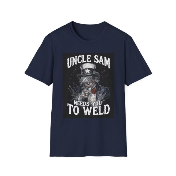Uncle Sam Needs You To Weld Welding T-Shirt, Funny Welding T-shirt, Uncle Sam T-shirt, Welder Gift Shirt, Cool Welding Tee, Vintage Welding T-shirt, Mechanic T-shirt, Welding Apparel - Image 9