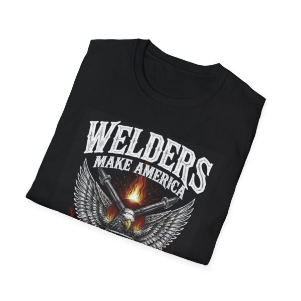WELDERS MAKE AMERICA GREAT AGAIN Welding T-Shirt, Funny Welder T-shirt, Cool Welding Tee, Welder Gift Shirt, Welding Humor T-shirt, Welding Life T-shirt, Mechanic Tee, Work T-shirt - Image 4