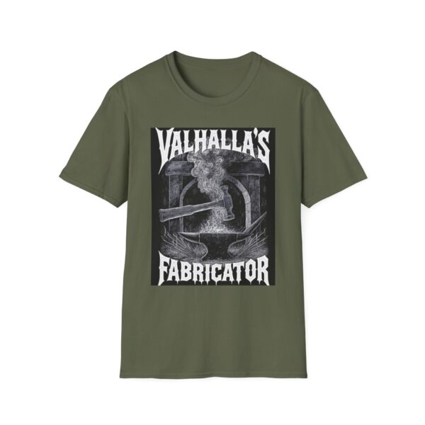 VALHALLA'S FABRICATOR Welding T-Shirt, Funny Welding T-shirt, Cool Welding Shirt, Welder Gift T-shirt, Welding Humor Tee, Mechanic T-shirt, Welding Job Shirt, Vintage Welder Shirt - Image 5