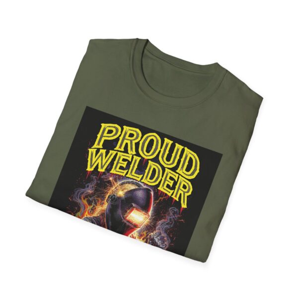 PROUD WELDER MOM—FIERCE & FIERY Welding T-Shirt, Proud Welder Mom Shirt, Welding T-Shirt for Moms, Fierce Welder Apparel, Funny Welding Mom Tee, Gift for Welding Mom, Cool Welder T-Shirt, Welding Mama Merchandise - Image 8