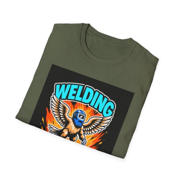 WELDING THE AMERICAN DREAM Welding T-Shirt, Funny Welding T-shirt, Cool Welding Shirt, Welding Gift Ideas, Welder Dad Tshirt, Welding Career Shirt, Mechanic T-shirt, American Pride Tee - Image 8