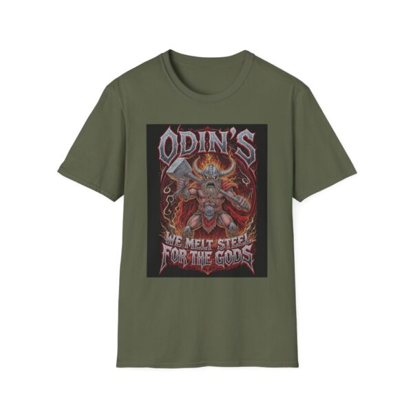 ODIN’S CREW. WE MELT STEEL FOR THE GODS. Welding T-Shirt, Funny Welding T-shirt, Odin's Crew T-shirt, Gift for Welder, Cool Welding Shirt, Welding Enthusiast Shirt, Mechanic T-shirt, Welding Art Tee - Image 5