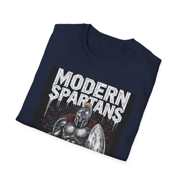 MODERN SPARTANS: OUR SHIELD IS STEEL Welding T-Shirt, Welding T-shirt, Cool Welding Shirt, Funny Welder Tee, Gift for Welders, Spartan Design T-shirt, Men's Welding Apparel, Tough Guy Work Shirt - Image 12