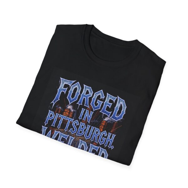 FORGED IN PITTSBURGH. WELDED FOR LIFE. Welding T-Shirt, Welding T-Shirt, Funny Welder T-Shirt, Cool Welder Shirt, Welders Gift T-Shirt, Welding Humor Tee, Mechanic Work Shirt, Graphic Welder Shirt - Image 4