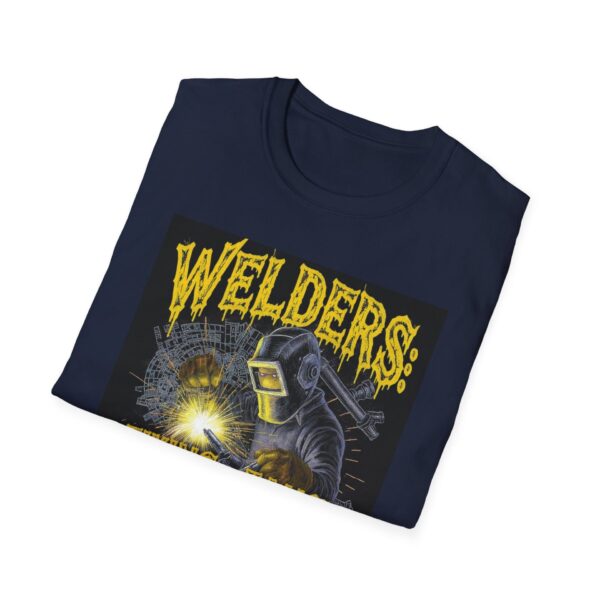 WELDERS: FIXING FANCY DEGREES DAILY Welding T-Shirt, Funny Welder T-shirt, Welding Graphic Tee, Welder Life Shirt, Welders Gift T-shirt, Cool Welding Apparel, Mechanic Work Shirt, Welding Humor Tee - Image 12