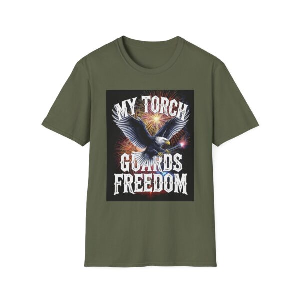 MY TORCH GUARDS FREEDOM Welding T-Shirt, Funny Welding T-shirt, Welder Freedom Shirt, Welding Gift T-shirt, Cool Welder Tshirt, Welding Humor Tee, Mechanic T-shirt, Welding Worker Shirt - Image 5