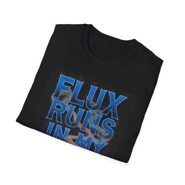 FLUX RUNS IN MY BLOOD Welding T-Shirt, Funny Welding T-shirt, Cool Welder Shirt, Welding Humor Tee, Gift For Welder, Welder Graphic T-shirt, Mechanic Work Shirt, Industrial Style T-shirt - Image 4