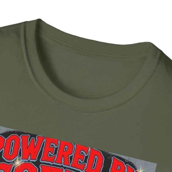 POWERED BY COFFEE AND WELDING FUMES. Welding T-Shirt, Funny Welding T-Shirt, Welding Humor Shirt, Coffee Lover T-Shirt, Welder Gift Shirt, Mechanic Job Shirt, Welding Graphic Tee, Unique Welding Apparel - Image 7