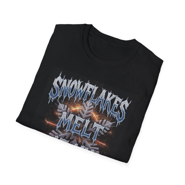 SNOWFLAKES MELT AT MY ARC Welding T-Shirt, Funny Welding T-shirt, Cool Welding Shirt, Welder Gift T-shirt, Arc Welding Tee, Men's Welding Apparel, Welding Humor Shirt, Welding Graphic Tee - Image 4