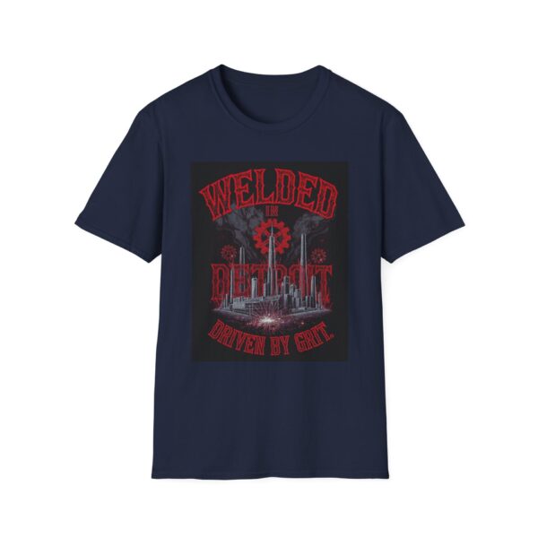 WELDED IN DETROIT. DRIVEN BY GRIT. Welding T-Shirt, Welding Graphic Tee, Welders T-shirt, Welding Job Shirt, Funny Welding Shirt, Welding Gift Shirt, Welding Apparel, Cool Welder T-shirt - Image 9