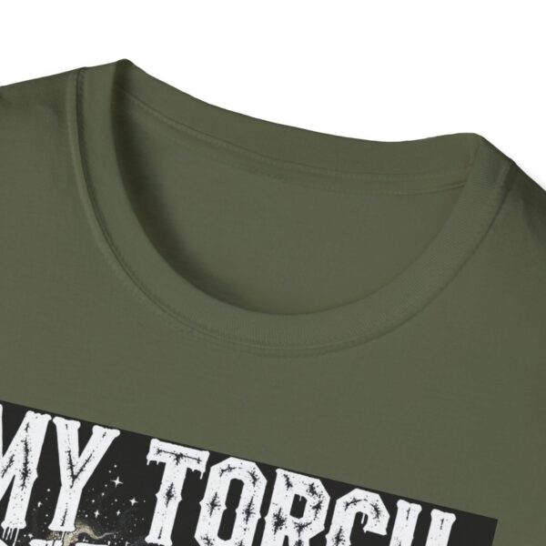 MY TORCH GUARDS FREEDOM’S FLAME Welding T-Shirt, Welding T-Shirt, Welding Graphic Tee, Welder Appreciation Shirt, Welding Hobbyist Gift, Cool Welding Apparel, Funny Welding Shirt, Welder Lifestyle Tee - Image 7