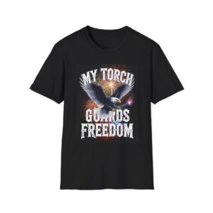 MY TORCH GUARDS FREEDOM Welding T-Shirt, Funny Welding T-shirt, Welder Freedom Shirt, Welding Gift T-shirt, Cool Welder Tshirt, Welding Humor Tee, Mechanic T-shirt, Welding Worker Shirt