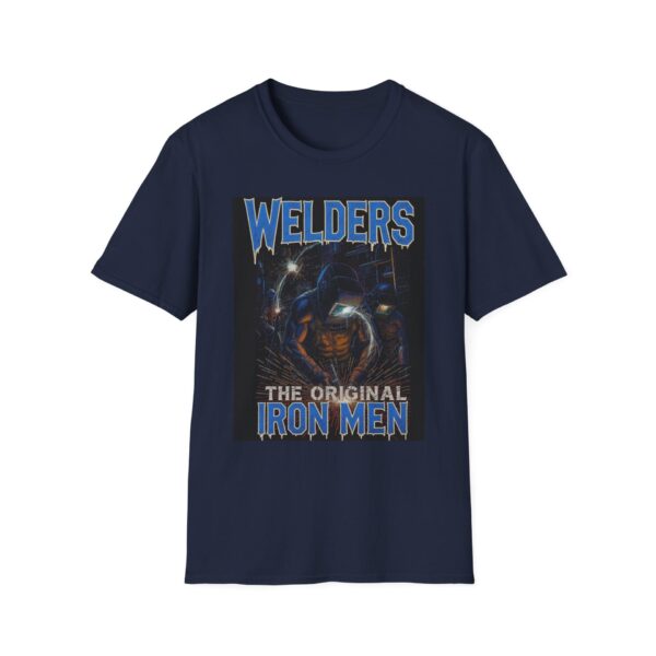 WELDERS: THE ORIGINAL IRON MEN Welding T-Shirt, Funny Welder T-shirt, Welders Long Sleeve Tee, Welding Graphic Shirt, Cool Welder Apparel, Gifts for Welders, Mens Welding T-shirt, Industrial Work Shirt - Image 9