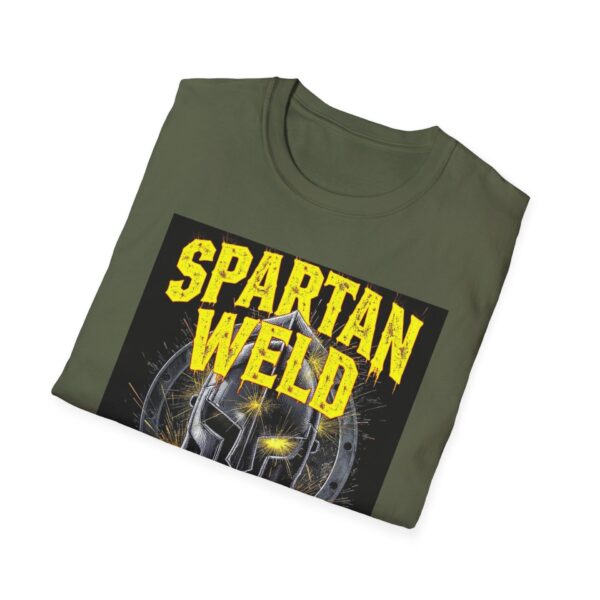 SPARTAN WELD: NO RETREAT. NO SLAG. Welding T-Shirt, Funny Welding T-shirt, Cool Welder Shirt, Welding Gift T-shirt, Welders Graphic Tee, Mechanic Work Shirt, Welder Dad Tshirt, Welding Humor T-shirt - Image 8