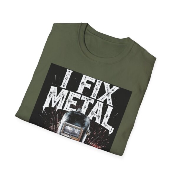I FIX METAL, NOT STUPID Welding T-Shirt, Funny Welding T-shirt, Welders Gift Shirt, Cool Welder Tee, Welding Humor Shirt, Mechanic T-shirt, Welding Dad Shirt, Job Site Work Shirt - Image 8
