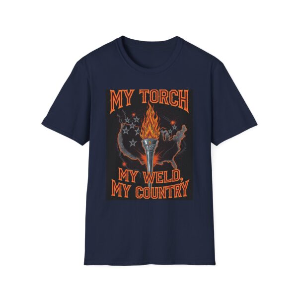 MY TORCH, MY WELD, MY COUNTRY Welding T-Shirt, Funny Welding T-shirt, Cool Welding Shirt, Welders Unite Tee, Gift for Welder, Welding Craft T-shirt, Men’s Welding T-shirt, Welding Apparel - Image 9