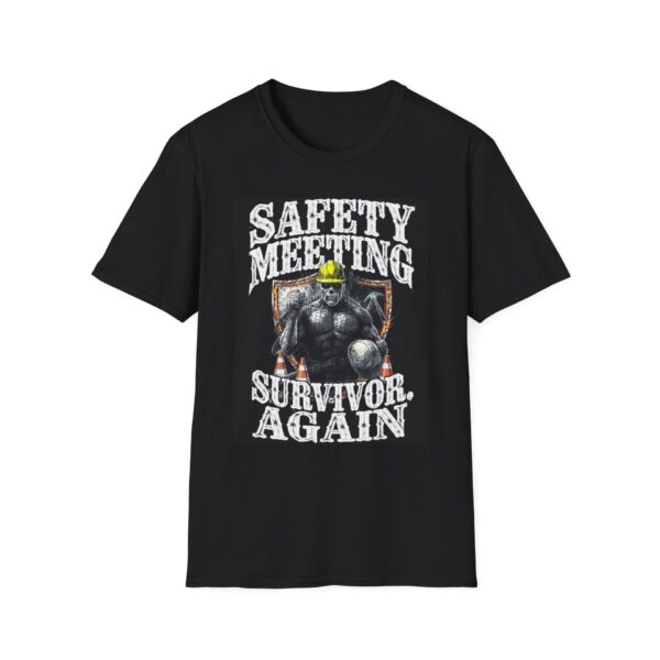SAFETY MEETING SURVIVOR. AGAIN. Welding T-Shirt, Funny Welding T-shirt, Welder Humor Shirt, Welding Graphic Tee, Safety Meeting Shirt, Gift For Welders, Cool Work T-shirt, Welding Apparel