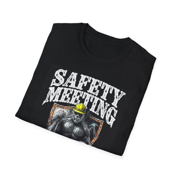 SAFETY MEETING SURVIVOR. AGAIN. Welding T-Shirt, Funny Welding T-shirt, Welder Humor Shirt, Welding Graphic Tee, Safety Meeting Shirt, Gift For Welders, Cool Work T-shirt, Welding Apparel - Image 4