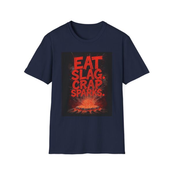 EAT SLAG. CRAP SPARKS. Welding T-Shirt, Funny Welding T-shirt, Cool Welder Shirt, Welding Gift T-shirt, Welder Dad Shirt, Mechanic T-shirt, Work T-shirt, Welding Apparel - Image 9