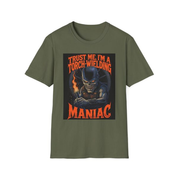 TRUST ME, I’M A TORCH-WIELDING MANIAC. Welding T-Shirt, Funny Welding T-shirt, Gift for Welders, Welding Shirt for Men, Torch Wielding Shirt, Cool Mechanic T-shirt, Welding Humor Tee, Welders Gift T-shirt - Image 5
