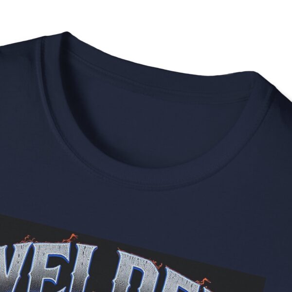 WELDER WIFE: BUILT TO LAST Welding T-Shirt, Funny Welder T-shirt, Cool Welder Shirt, Welding Themed Tee, Gift For Welder Wife, Mechanic Apparel, Work Shirt for Welders, Durable Welding T-shirt - Image 11