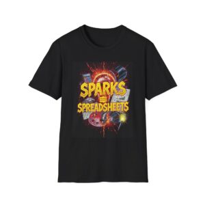 SPARKS > SPREADSHEETS Welding T-Shirt, Funny Welding T-shirt, Cool Welding Shirt, Welder Gift Tee, Welding Humor T-shirt, Welding Quotes Shirt, Graphic Weld T-shirt, Mechanic Welding Tee