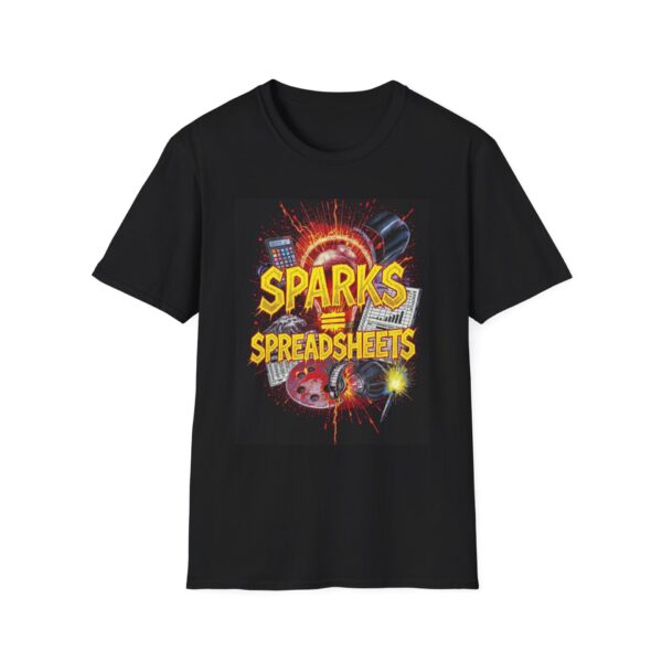 SPARKS > SPREADSHEETS Welding T-Shirt, Funny Welding T-shirt, Cool Welding Shirt, Welder Gift Tee, Welding Humor T-shirt, Welding Quotes Shirt, Graphic Weld T-shirt, Mechanic Welding Tee