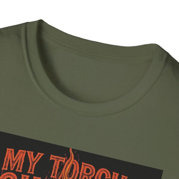 MY TORCH GUARDS LIBERTY'S FLAME Welding T-Shirt, Funny Welding T-shirt, Cool Welder Shirt, Liberty Themed T-shirt, Welder Gift Idea, Welding Apparel, Welding Graphic Tee, Mechanic Work Shirt - Image 7
