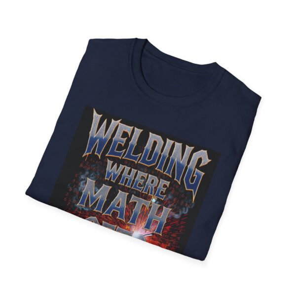 WELDING: WHERE MATH GETS HUMBLED Welding T-Shirt, Funny Welding T-shirt, Welders Gift Shirt, Welding Humor Tee, Mechanic T-shirt, Welding Graphic Tee, Workwear T-shirt, Welding Life Shirt - Image 12