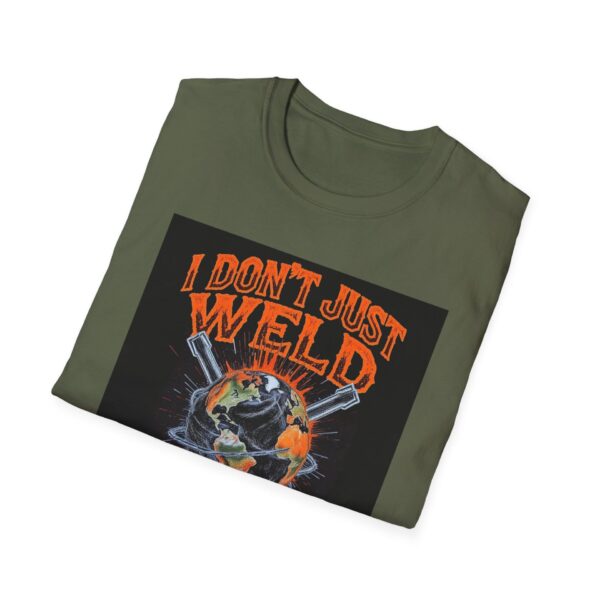 I DON’T JUST WELD—I HOLD THE WORLD TOGETHER. Welding T-Shirt, Funny Welding T-shirt, Cool Welders Shirt, Welder Gift T-shirt, Welding Humor Shirt, Welding Profession Tee, Mechanic T-shirt, Welding Lover Gift - Image 8